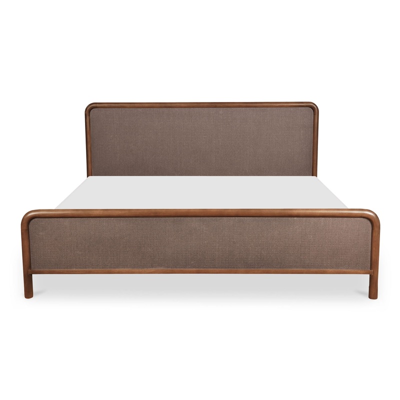 Rye – King Bed – Brown