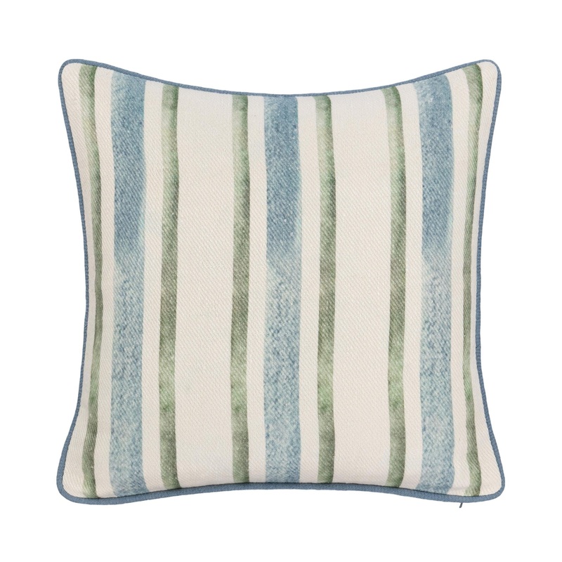 Tranquil Coasts – Harbor Stripe Pillow
