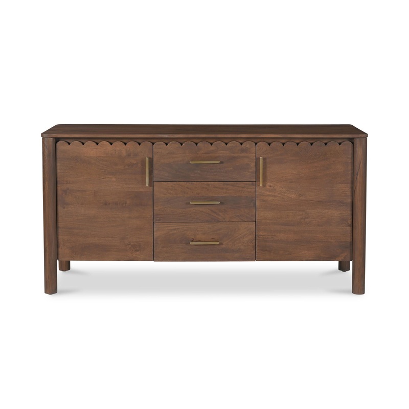 Wiley – 3 Drawer Sideboard – Vintage Brown