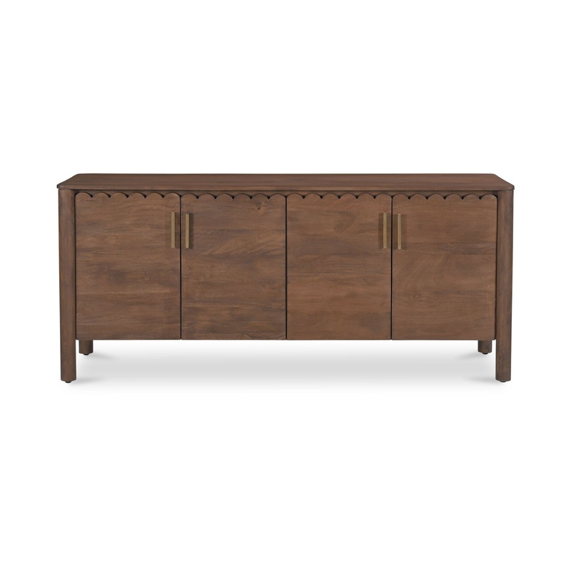 Wiley – 4 Door Sideboard – Vintage Brown