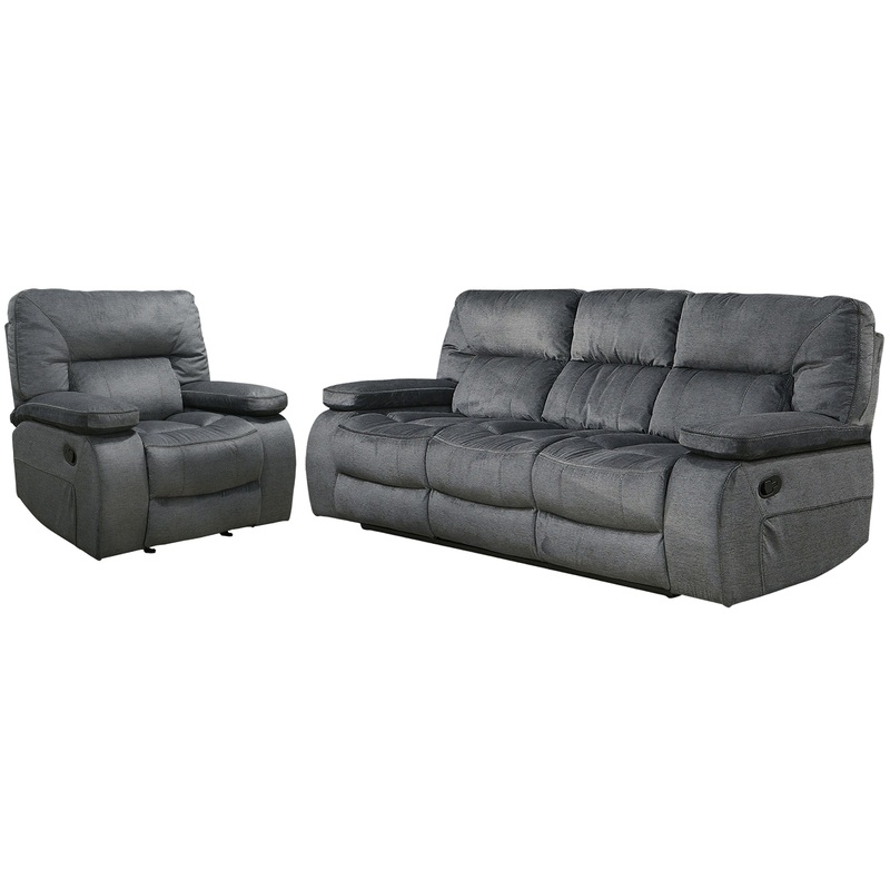 Chapman – Manual Reclining Sofa Set