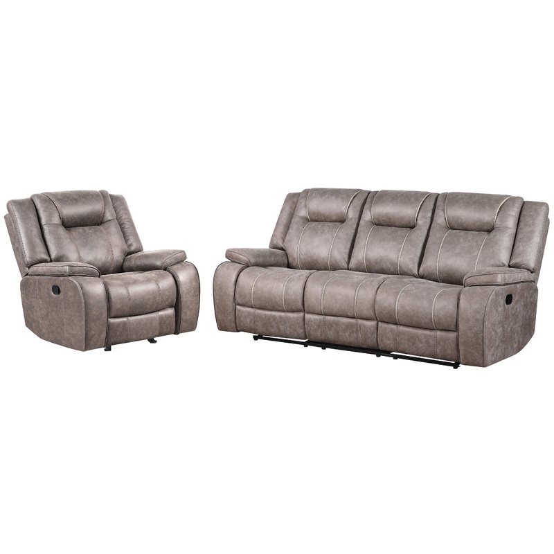 Blake – Manual Reclining Sofa Set