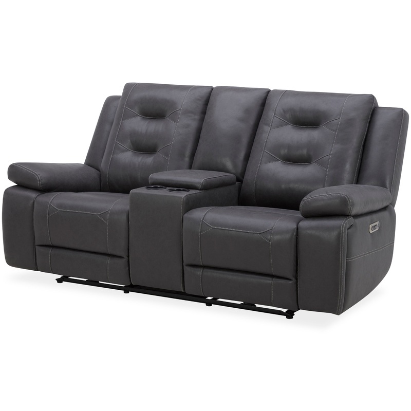 Caldwell – Power Console Loveseat