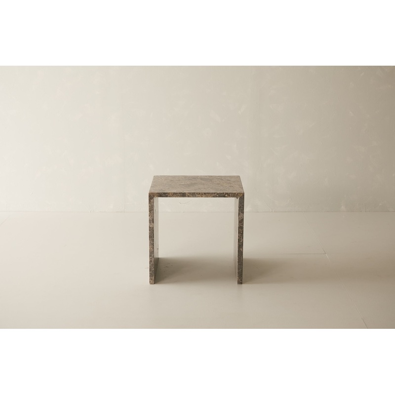 Sloan Marble Side Table – Grey