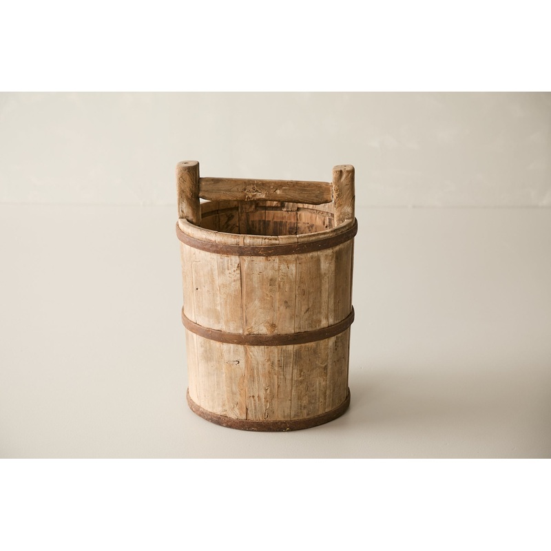 Vintage Cypress Bucket – Circa 1945