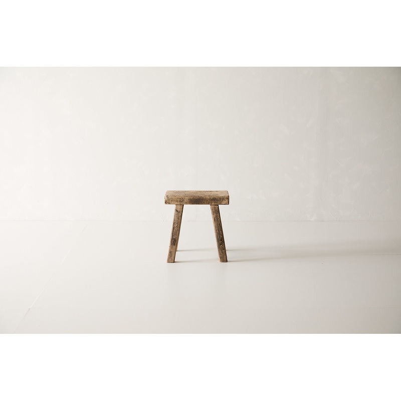 Vintage Poplar Stool AE.155 – Circa 1925