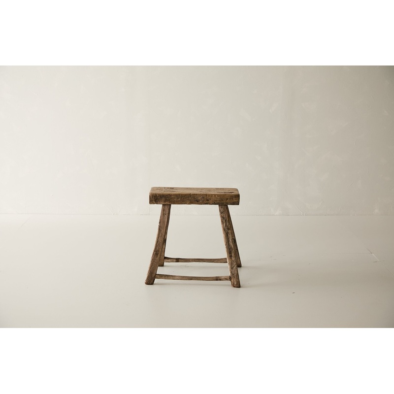 (GAZ154-AF13) Vintage Ranch Stool (20x10x20)
