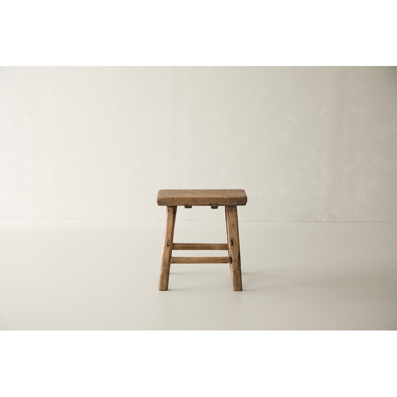 (GAZ154-AF19) Vintage Ranch Stool (20x11x20)