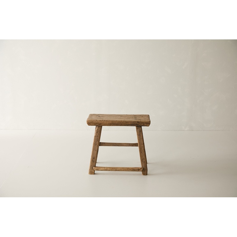 (GAZ154-AF21) Vintage Ranch Stool (23x13x20)