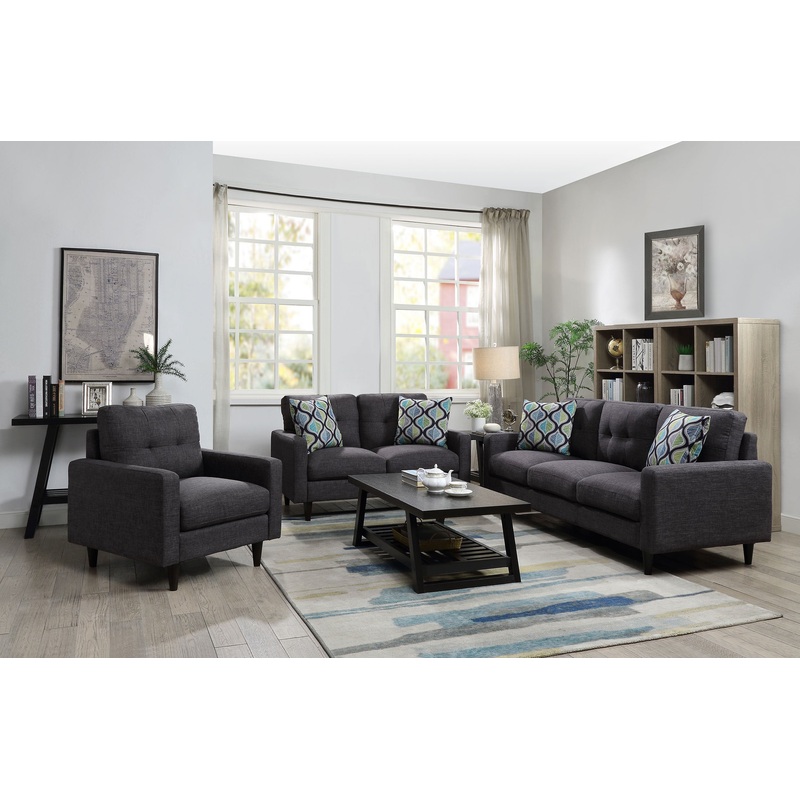 Watsonville Stationary Black Set 3 Pc