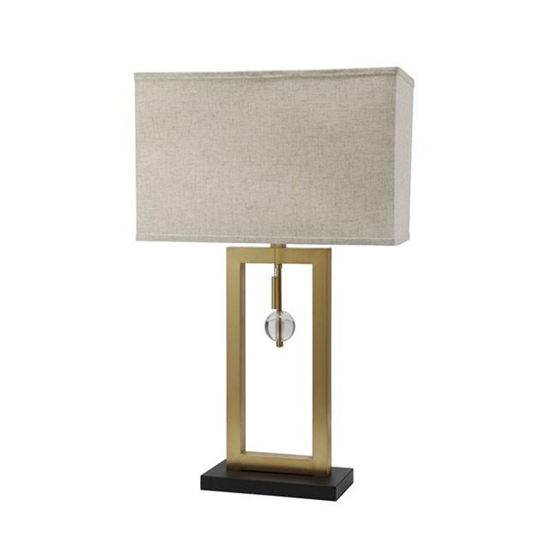 Tara Gold 9.5″H Table Lamp
