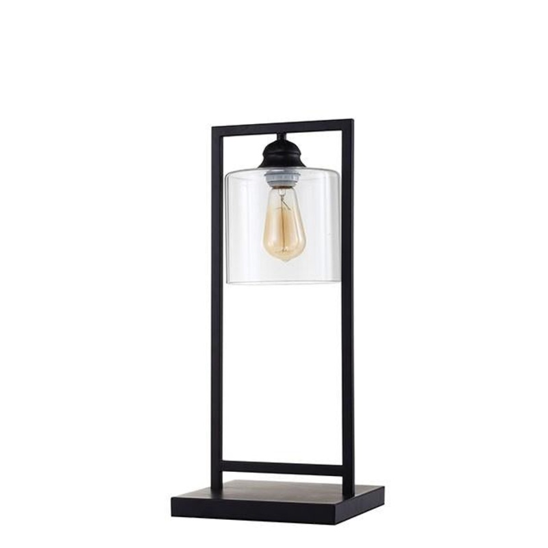 Zoe Black 6″H Table Lamp