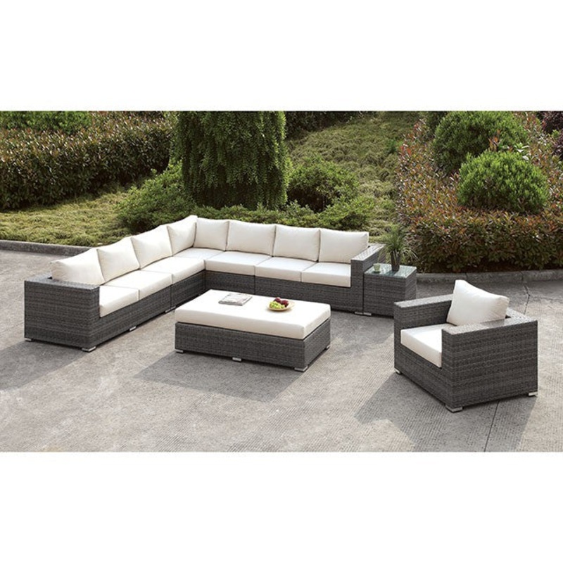 Somani L-Sectional + Chair + Ottoman