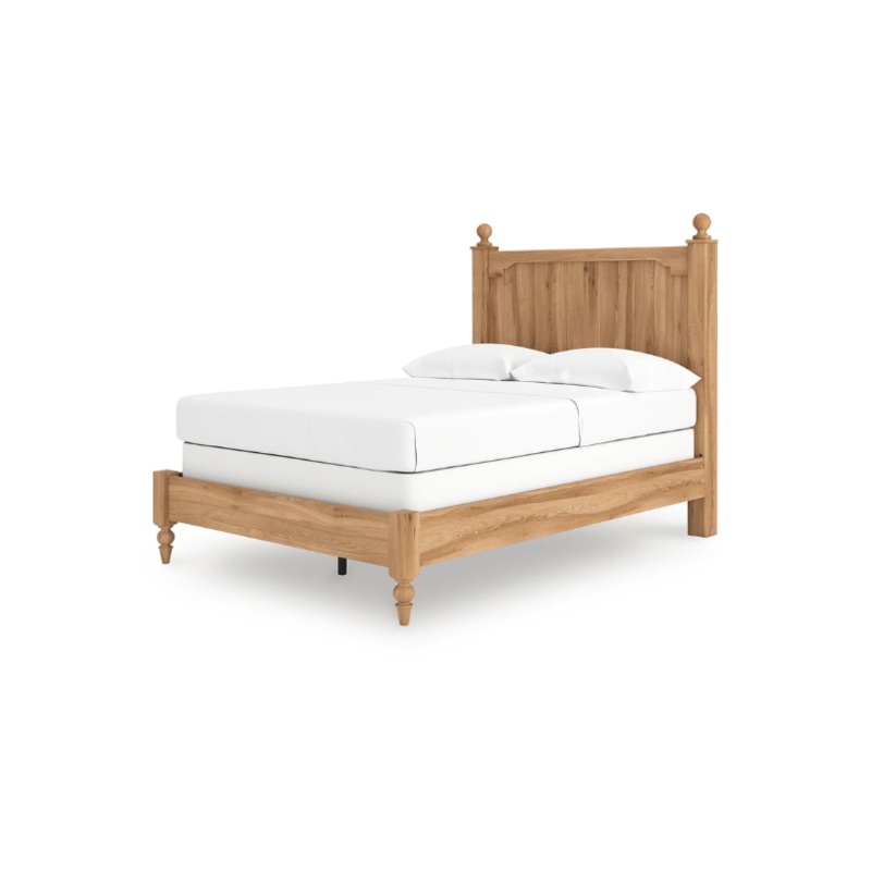 Aleaport – Warm Brown – Full Panel Bed