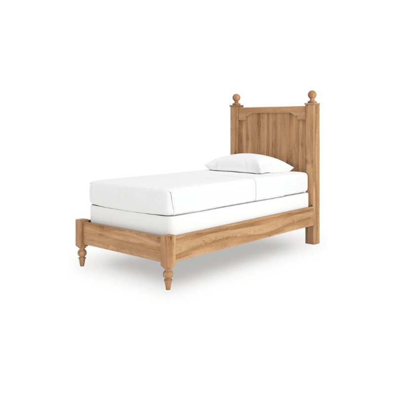 Aleaport – Warm Brown – Twin Panel Bed