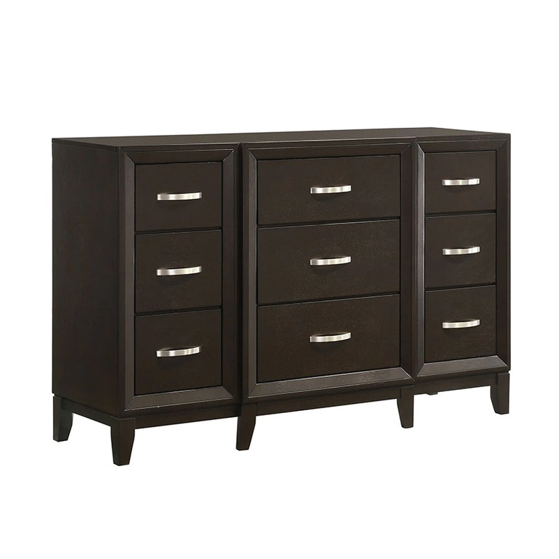 Beaumont – 9-Drawer Dresser – Merlot