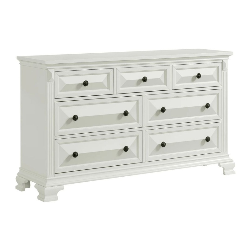 Bridgestone – 7-Drawer Dresser – Antique White