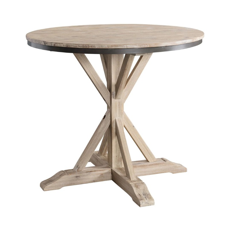 Callista – Round Counter Height Dining Table – Beach