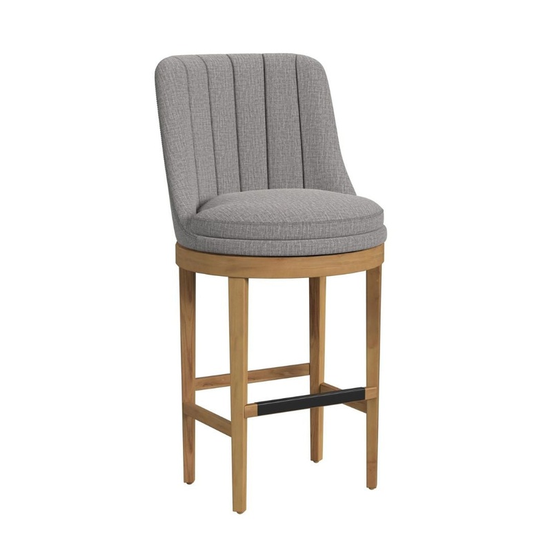 Carmen – Swivel Bar Stool – Natural