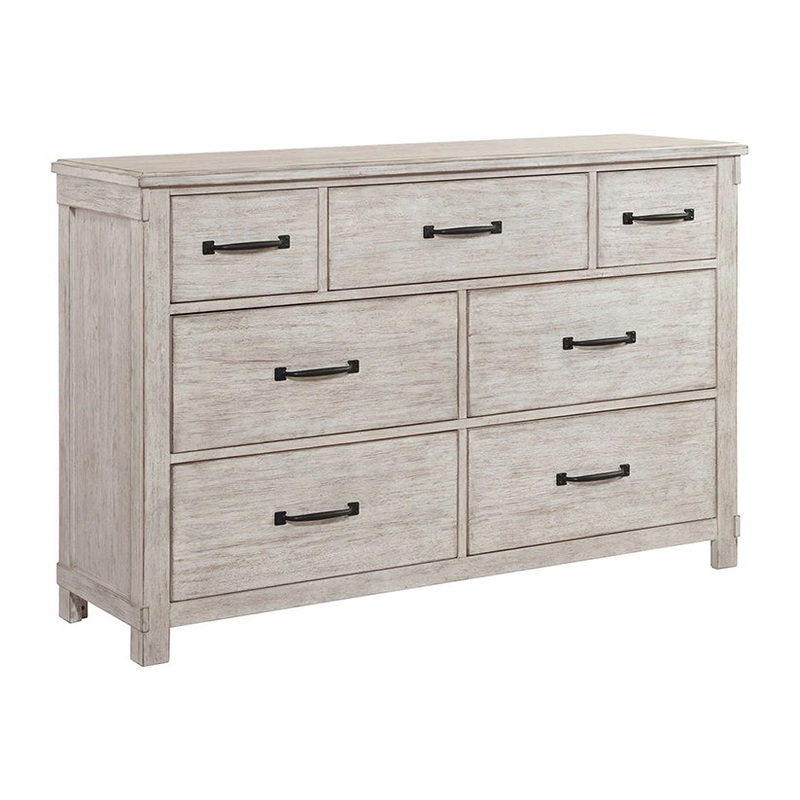 Scott – 7-Drawer Dresser – White