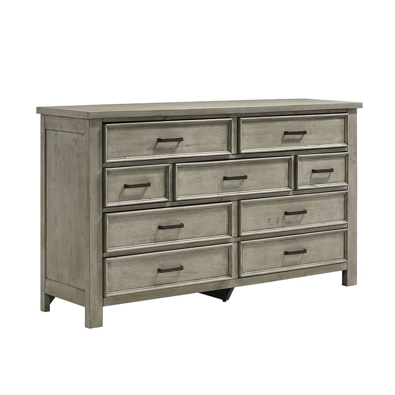 Sullivan – 9-Drawer Dresser – Drift Gray
