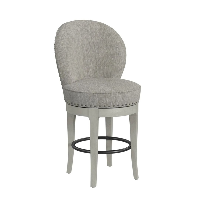 Westford – Swivel Bar Stool – Gray