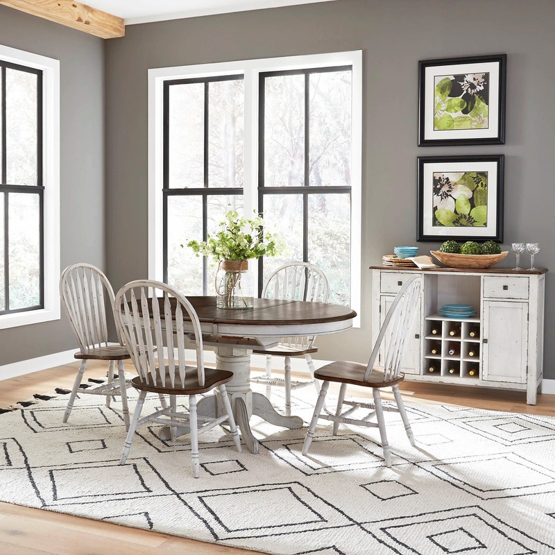 Carolina Crossing – Windsor Swivel Counter Chair – White