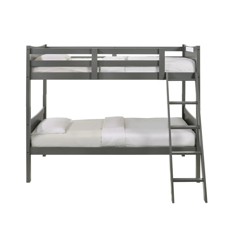 Sami – Twin Over Twin Bunk – Gray