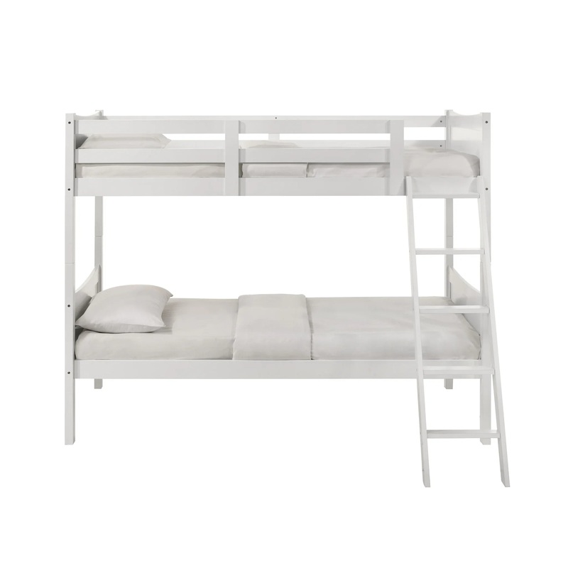 Sami – Twin Over Twin Bunk White