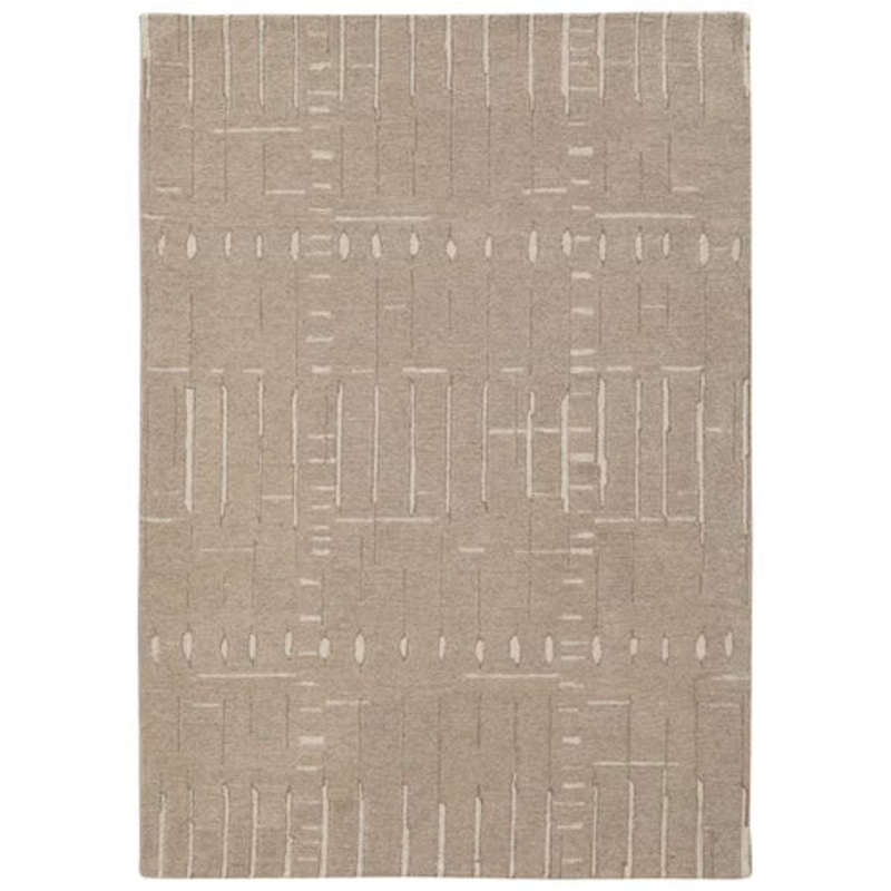 Wolbert – Tan / Ivory – Large Rug – 8′ x 10′
