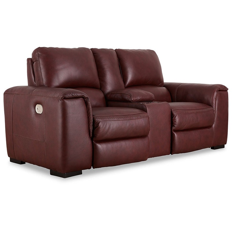 Alessandro – Garnet – Pwr Rec Loveseat/Con/Adj Hdrst