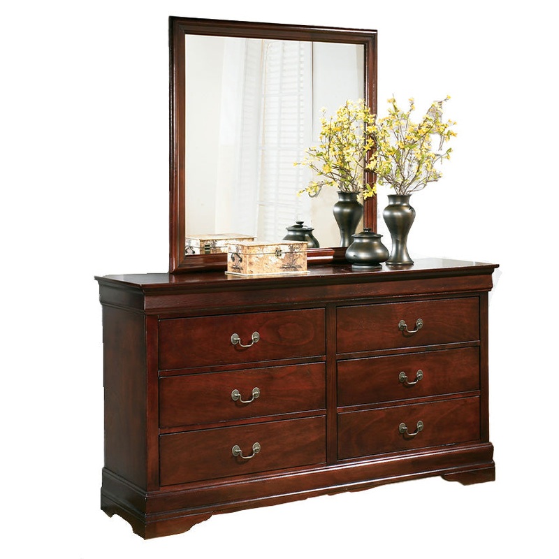 Alisdair – Dark Brown – Dresser, Mirror