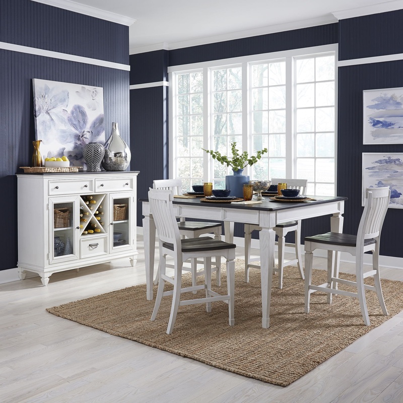 Allyson Park – 5 Piece Gathering Table Set