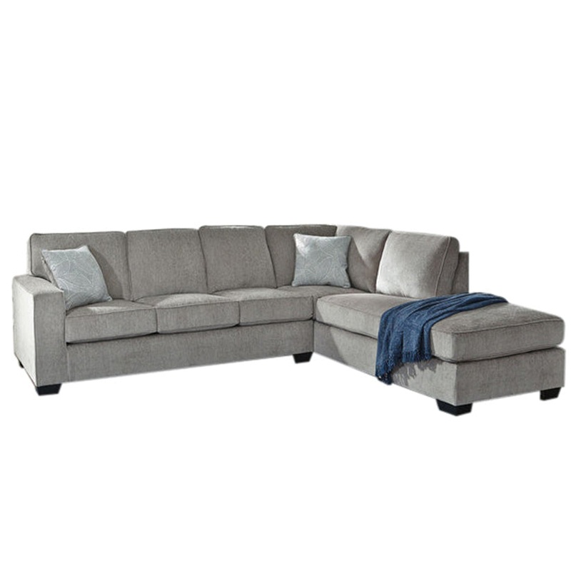 Altari – Light Gray – Right Arm Facing Corner Chaise 2 Pc Sectional