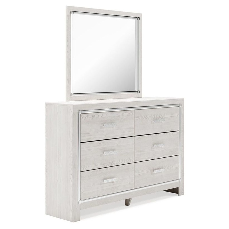 Altyra – White – Dresser, Mirror