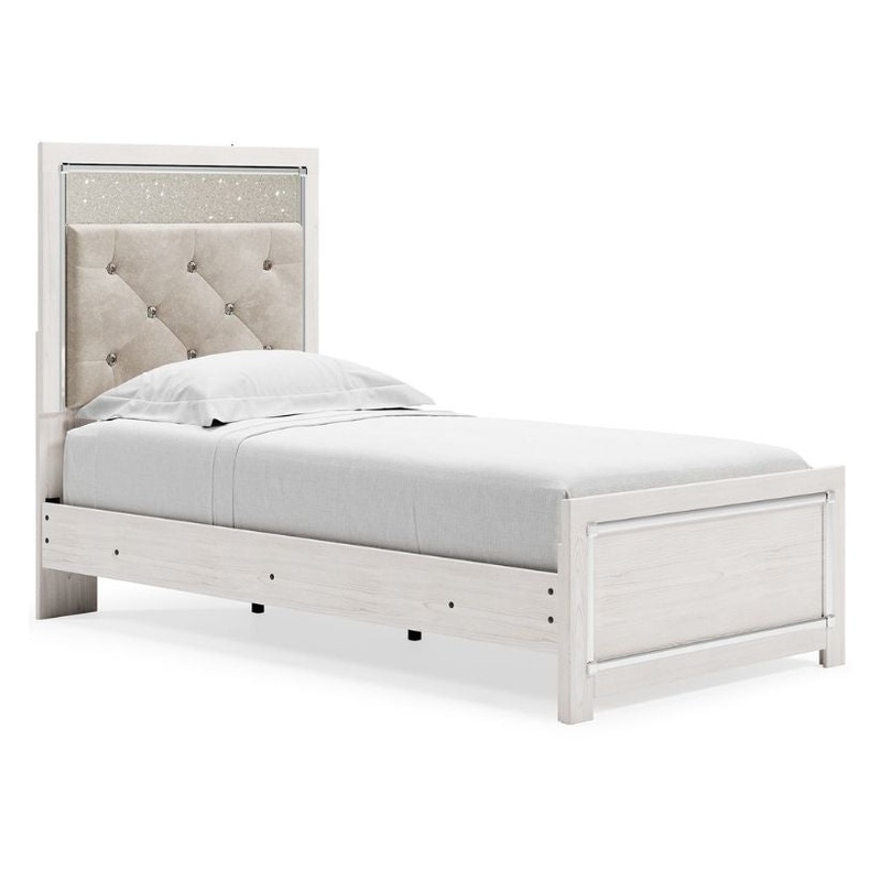 Altyra – White – Twin Panel Bed