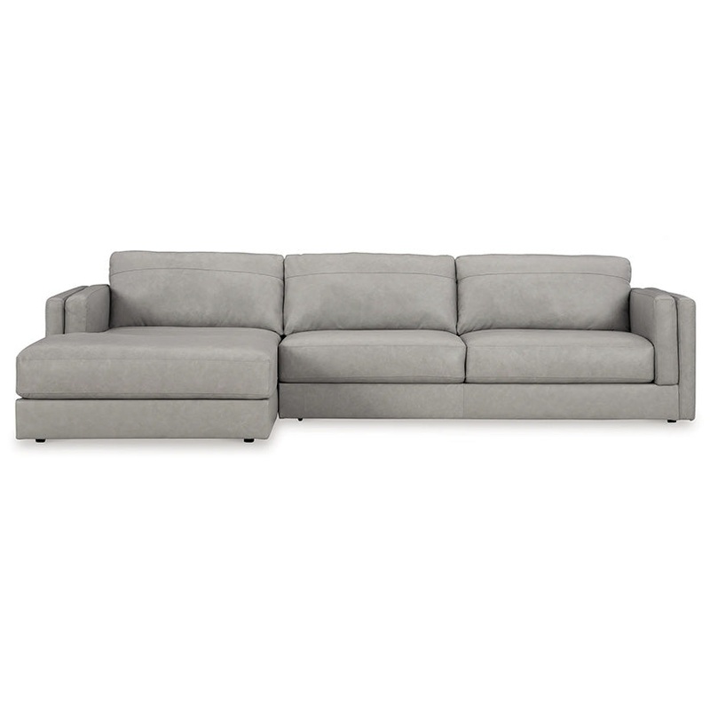 Amiata – Glacier – 2-Piece Sectional With Laf Corner Chaise