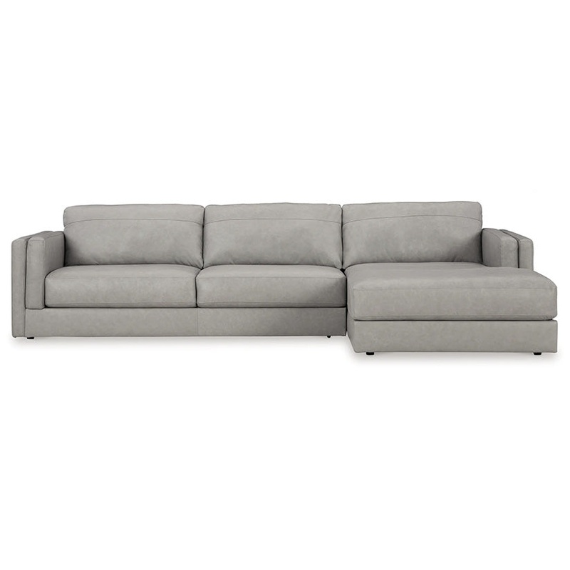 Amiata – Glacier – 2-Piece Sectional With Raf Corner Chaise