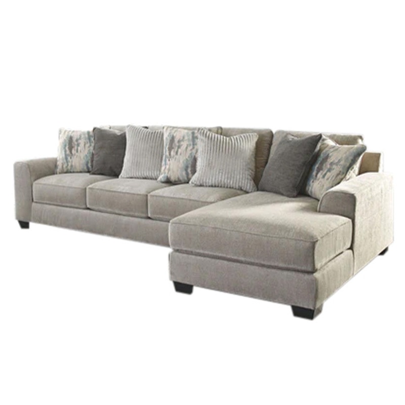 Ardsley – Pewter – Right Arm Facing Chaise With Sofa 2 Pc Sectional