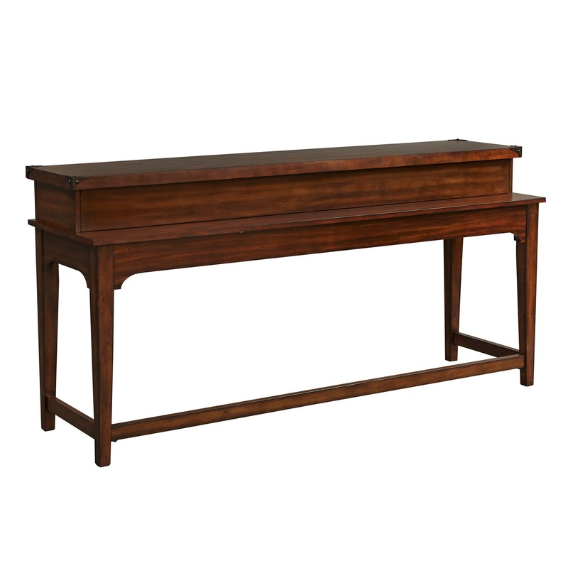 Aspen Skies – Console Bar Table – Dark Brown