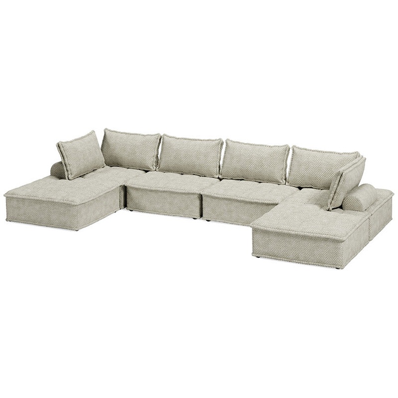 Bales – Taupe – 6-Piece Modular Seating