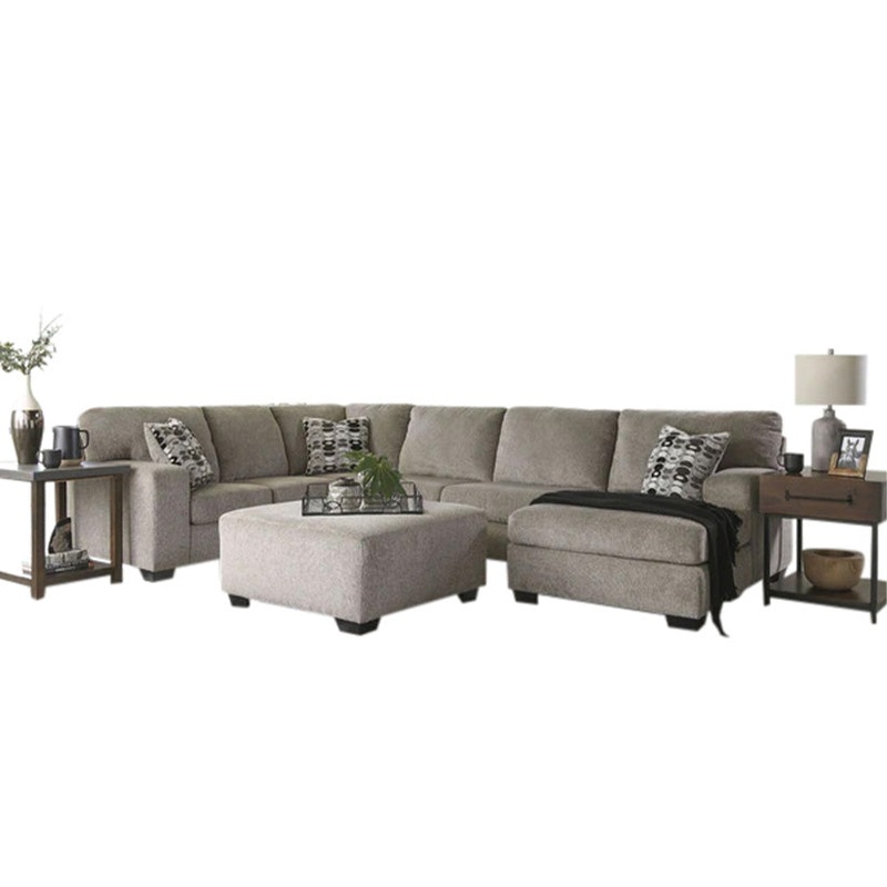 Ballinasloe – Platinum – Right Arm Facing Corner Chaise 3 Pc Sectional