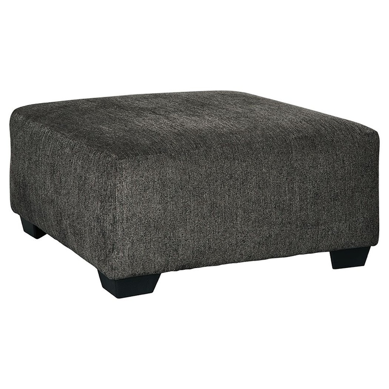 Ballinasloe – Smoke – Oversized Accent Ottoman