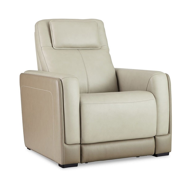 Battleville – Almond – Pwr Recliner/Adj Headrest