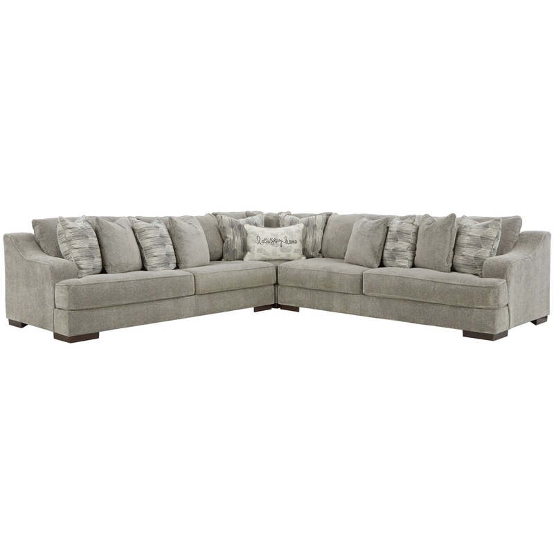 Bayless – Smoke – Corner Sofa 3 Pc Sectional
