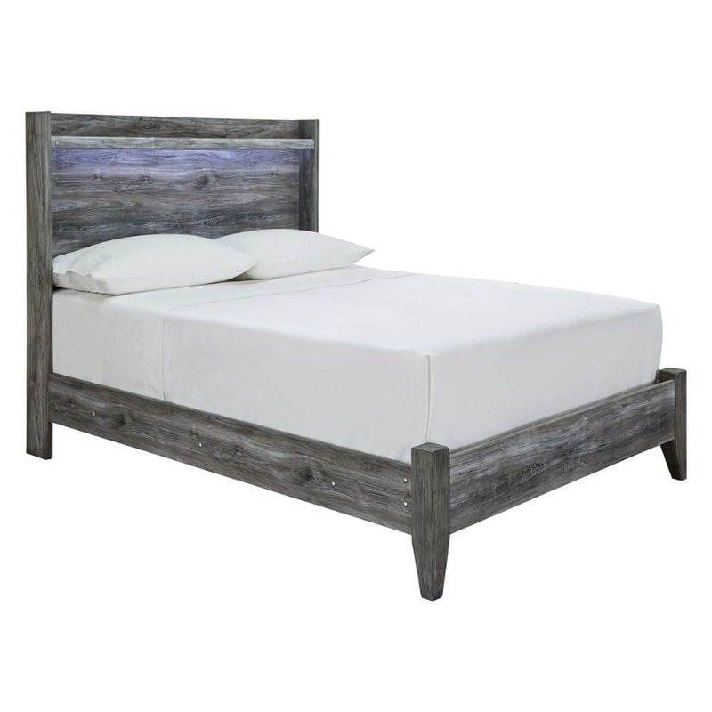 Baystorm – Gray – Full Panel Bed