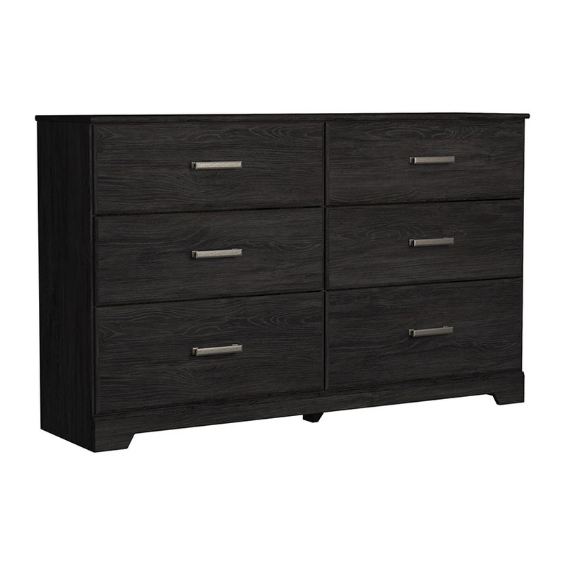 Belachime – Black – Six Drawer Dresser
