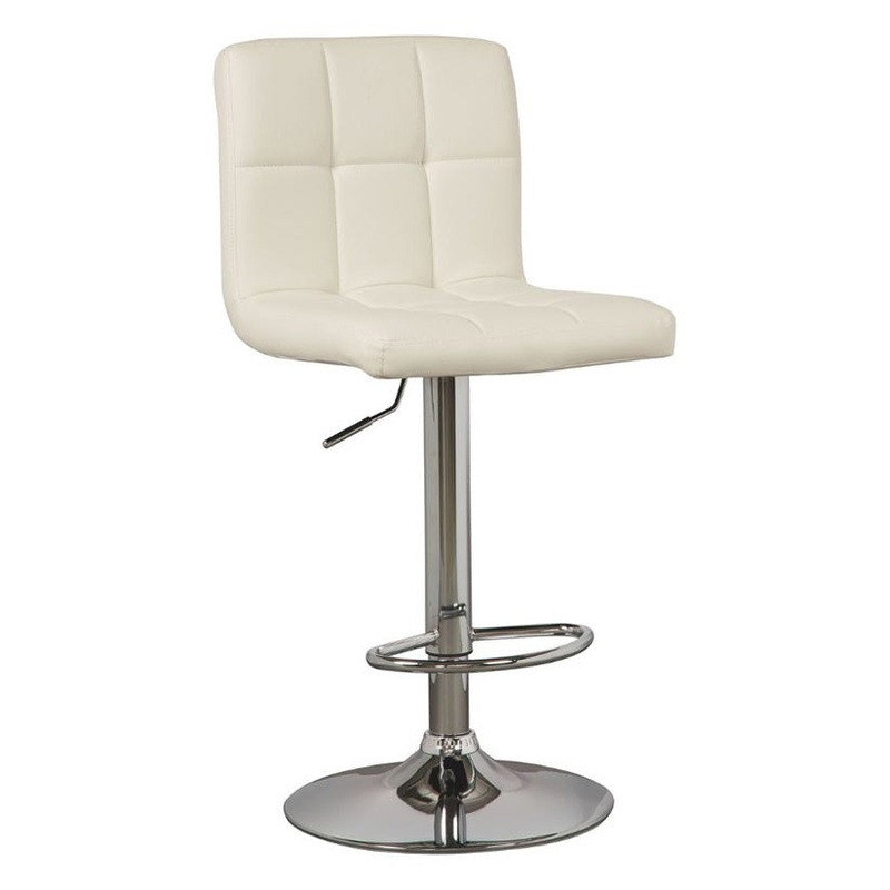 Bellatier – Bone – Tall Uph Swivel Barstool(Set of 2)