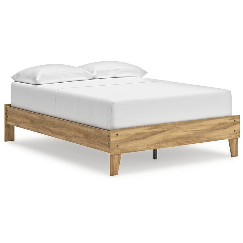 Bermacy – Light Brown – Full Platform Bed