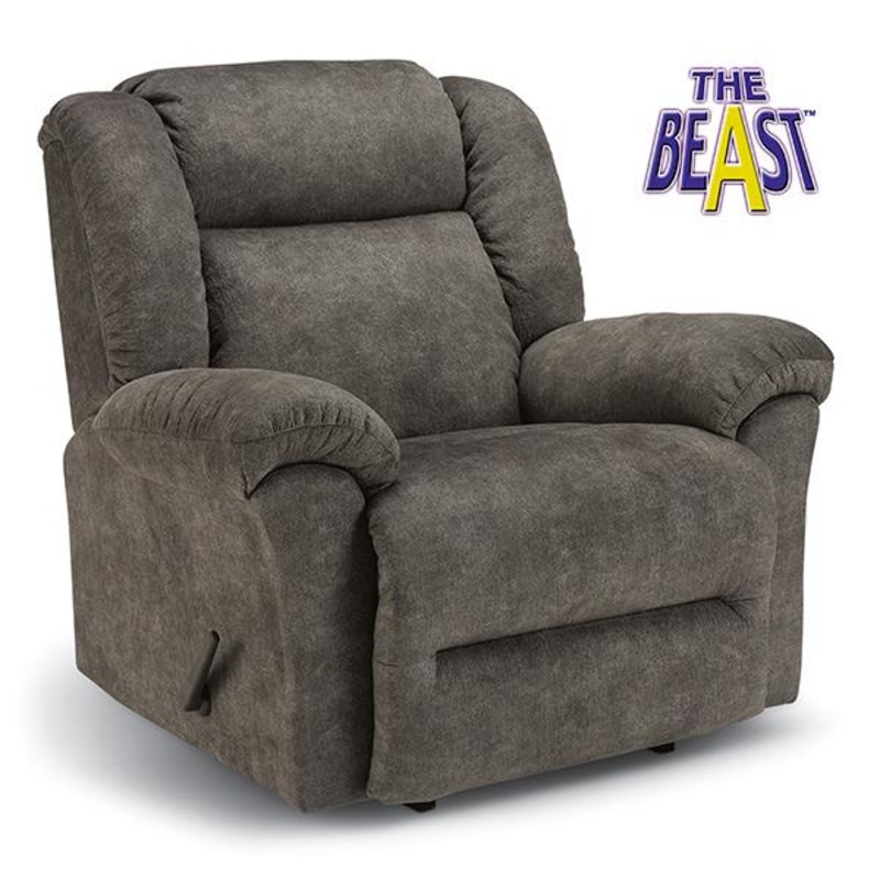 Best Home Furnishings Beast  Gigantor Power Rocker Recliner